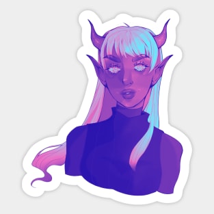 Bright Hopeful Demon Sticker